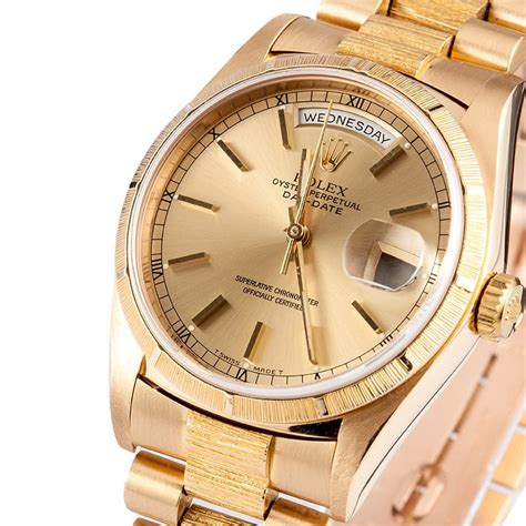 gold replica rolex|pre owned men's rolex.